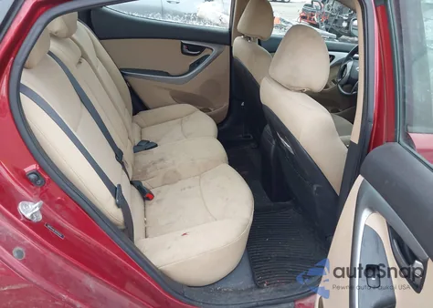 2013 Hyundai Elantra Gls из США, поврежденный, VIN 5NPDH4AE7DH255314